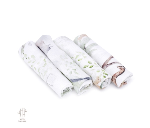 Бамбуковые пелёнки мини 4 шт. Sawanna