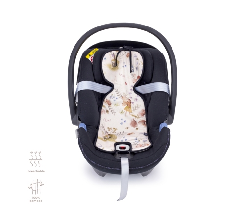 Дышащий вкладыш для автокресел и колясок 0-18 кг Fairies