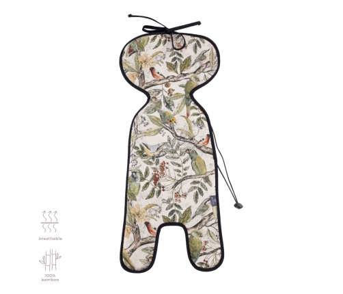 Pretsviedrēšanas ieliktnis autosēdeklim un ratiem 0-18 kg Ornithology