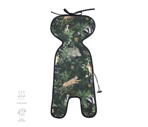 Дышащий вкладыш для автокресел и колясок 0-18 кг Woodland