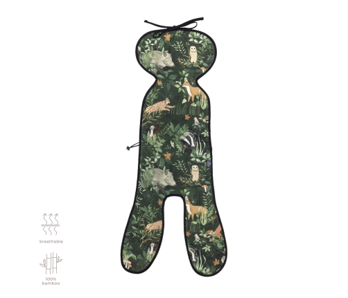 Pretsviedrēšanas ieliktnis autosēdeklim  un ratiem 9-36 kg Woodland