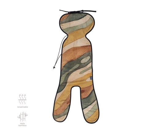 Дышащий вкладыш для автокресел и колясок 9-36 кг Rainbow Mountain