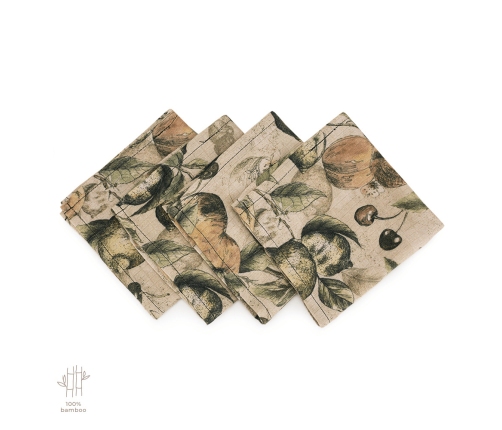 Бамбуковые пелёнки мини 4 шт. Taste of Summer