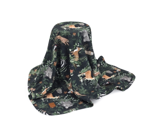 Kokvilnas pleds 120x170 cm Woodland