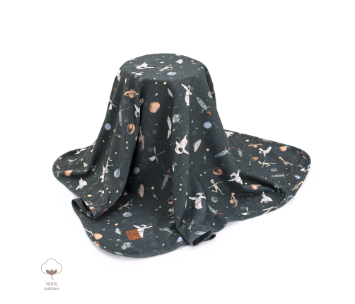 Kokvilnas pleds 120x170 cm Stardust