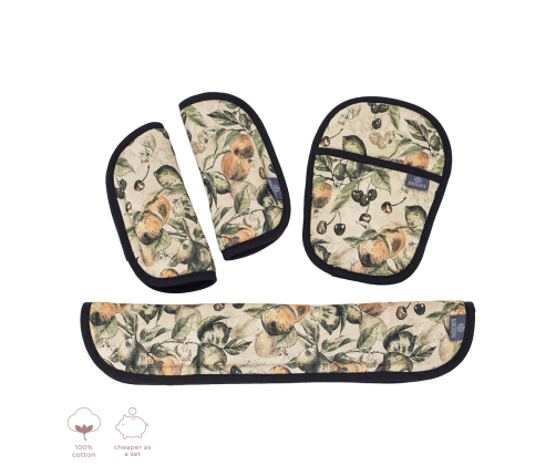 Zestaw osłonek na pasy do wózka - Taste of Summer