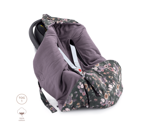 Одеяло для автокресла  Light - Mystery of Flowers