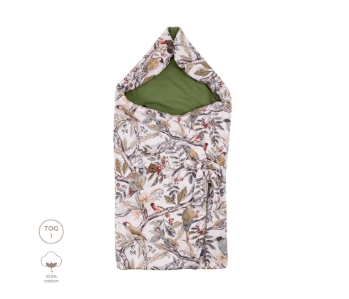 Одеяло для автокресла  Light - Ornithology