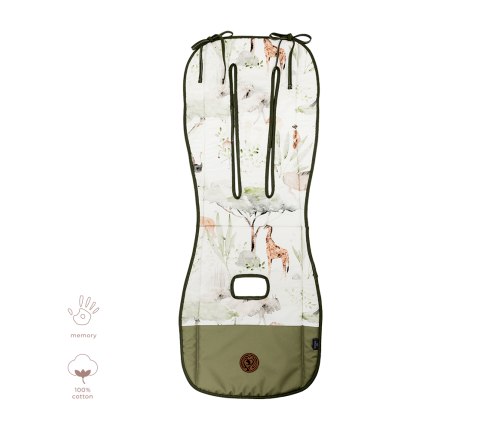 Дышащий вкладыш для автокресел и колясок Memory Sawanna