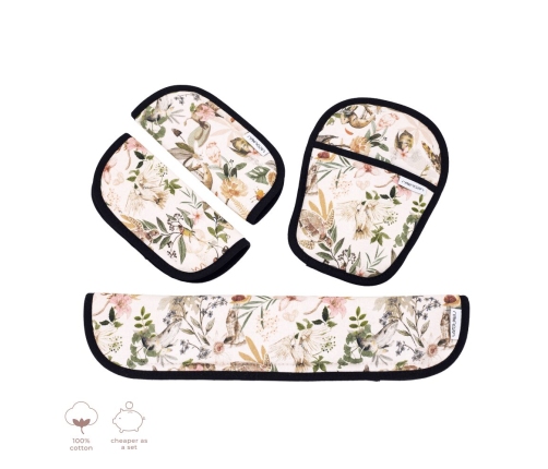 Zestaw osłonek na pasy do wózka - Best Memories