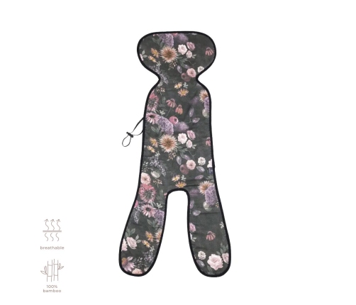 Pretsviedrēšanas ieliktnis autosēdeklim  un ratiem 9-36 kg Mystery of Flowers