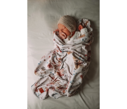 Kokvilnas pleds 120x170 cm Stardust