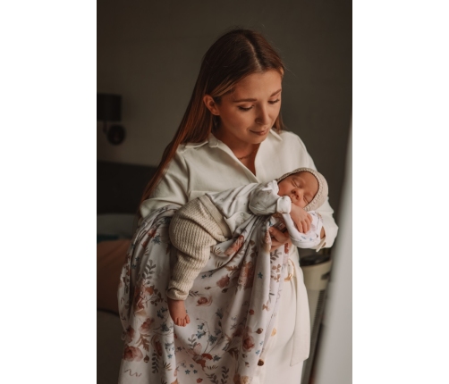 Kokvilnas pleds 120x170 cm Stardust