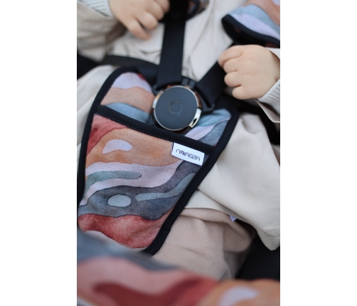 Starpsiksnas pārsegs ratiņiem un autosēdeklim Stardust