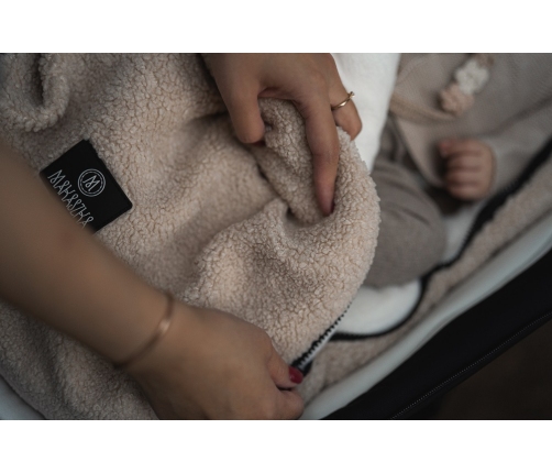 Спальный мешок для коляски Alpaka Black