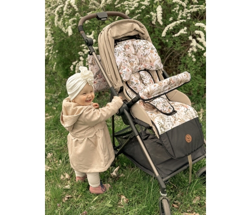 Дышащий вкладыш для автокресел и колясок Memory Honey Bunny