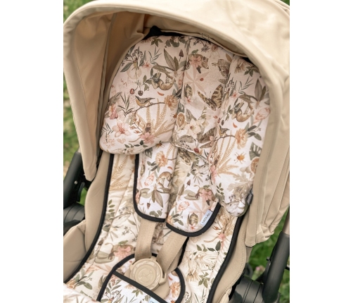 Дышащий вкладыш для автокресел и колясок Memory Honey Bunny