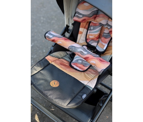 Zestaw osłonek na pasy do wózka - Mystery of Flowers