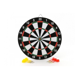 Darts komplekts ar 6 asām &scaron;autriņām &Oslash;43 cm 14+ 401129