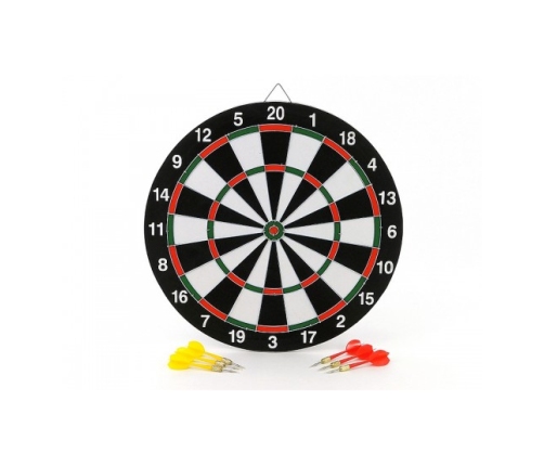 Дартс комплект с 6 острыми дротиками &Oslash;43 cm 14+ 401129