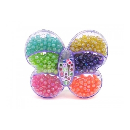 Набор с пластм. бусинами разные 467460