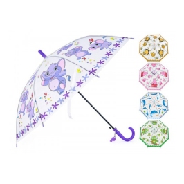 Зонтик со свистком детский ЗВЕРЯТА 65 cm длина разные 512986 Зонтик со свистком детский ЗВЕРЯТА 65 cm длина разные 512986
