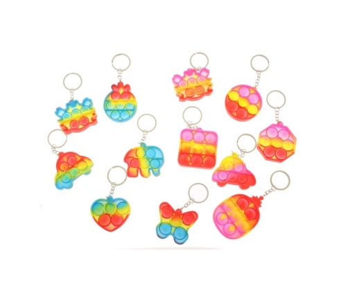 Брелок POP IT разные около 5 cm 513372