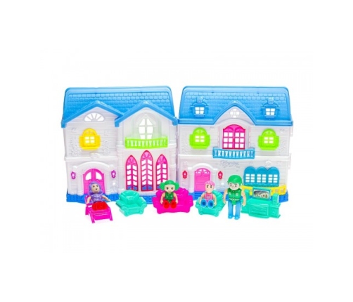 Кукольный домик (свет, звук) 10 деталей  25 cm 548596