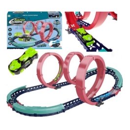 Sacīkšu trase ar cilpas palaišanas ierīci MEGA CAR XXL 563728 Sacīkšu trase ar cilpas palaišanas ierīci MEGA CAR XXL 563728