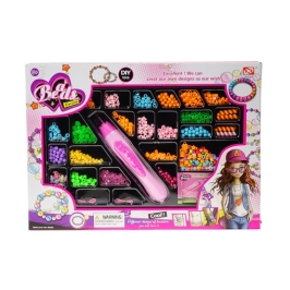 Kreļļu izgatavo&scaron;anas komplekts ar platsm krellēm 49x35x5,5 cm 568891