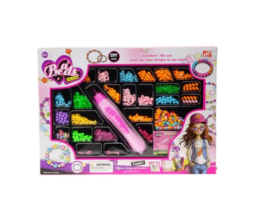 Набор для создания ожерелья с пластм. бусинами 49x35x5,5 cm 568891