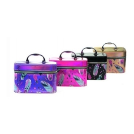 Шкатулка с зеркалом Перья 21x14x13 cm 573499