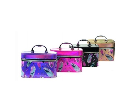 Шкатулка с зеркалом Перья 21x14x13 cm 573499