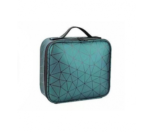 Коробка – чемоданчик для косметики со съемными отделениями 26x23x10 см 577978