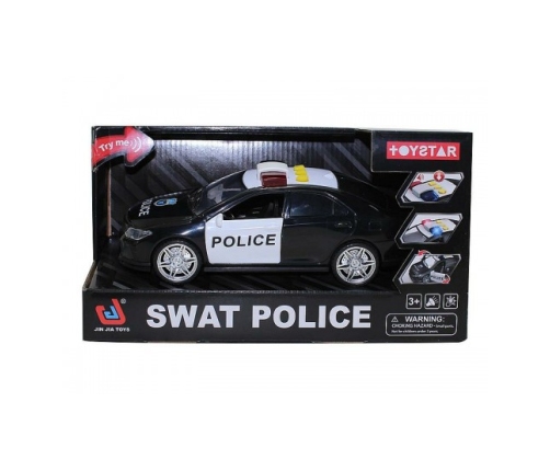 Policijas ma&scaron;īna ar skaņu un gaismu, atver. durvis 24 cm 585461