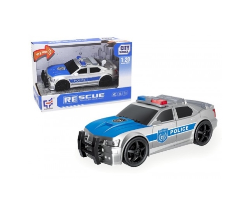 Policijas auto ar skaņu un gaismu 20 cm 608054