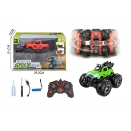 Radiovadāmā ma&scaron;īna Džips 4 virz., dūmi, drift (USB) 20 cm 608917