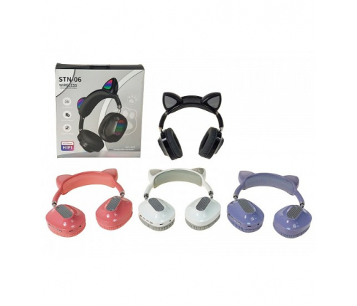 Bezvadu austiņas Bluetooth  (USB uzlāde) dažādas 610033