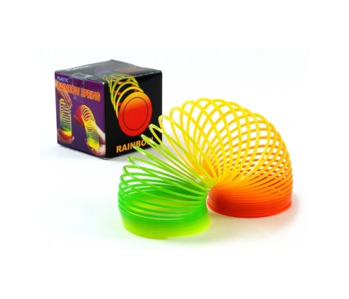 Пружинка спиралька Радуга 7x7 cm 944619