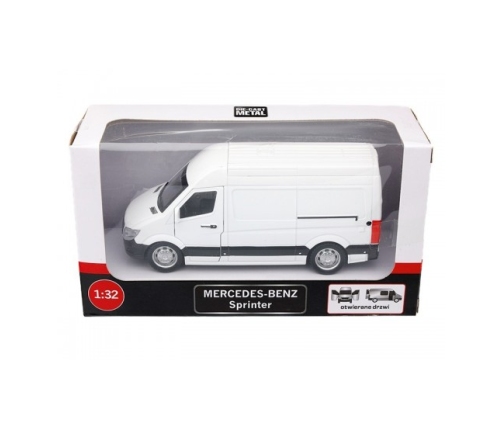 Металлическая авто моделька Mercedes-Benz Sprinter 1:32 в коробке 029408