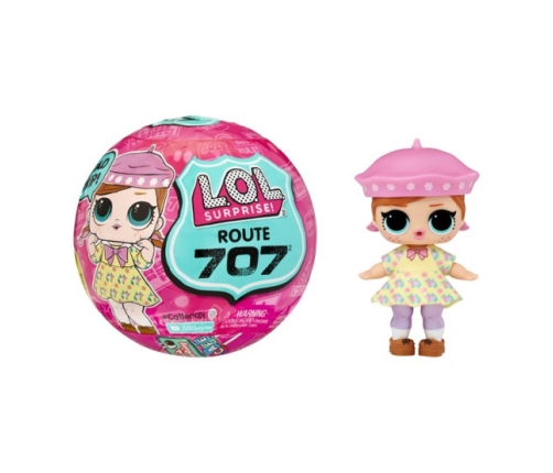 Lelle L.O.L. Surprise Route 707 Tot Asst Wave 2 dažādas 425915