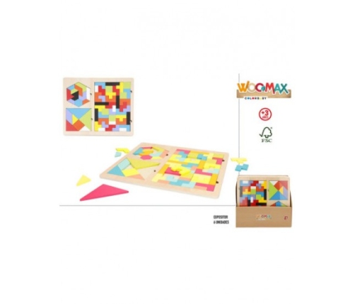 Koka attīsto&scaron;a rotaļlieta Puzzle 3+ CB33061
