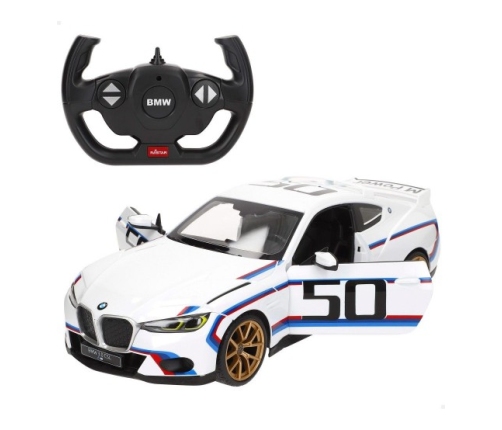 Radiovadāmā mašīna Bmw 3.0 Csl 1:14 6 virz., lukturi, durvji, uz baterijām, 6+ CB41289