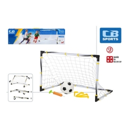 Futbola vārti salokāmi 90x59x59cm CB Sport 3+ CB43482