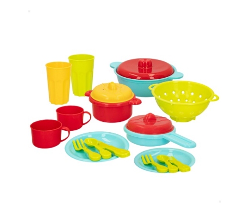 Trauku komplekts bērniem  plastmasa 16 gb. CB45715