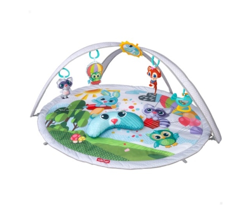 Развивающий коврик с подушкой и игрушками 106x88 cм