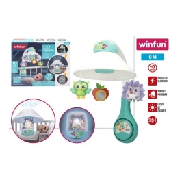 Каруселька на батарейках музыкальная с ночником для кроватки c 0 месяцев CB46702 Каруселька на батарейках музыкальная с ночником для кроватки c 0 месяцев CB46702