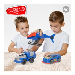 Полицейской машина, автоцистерна, вертолет CB47281