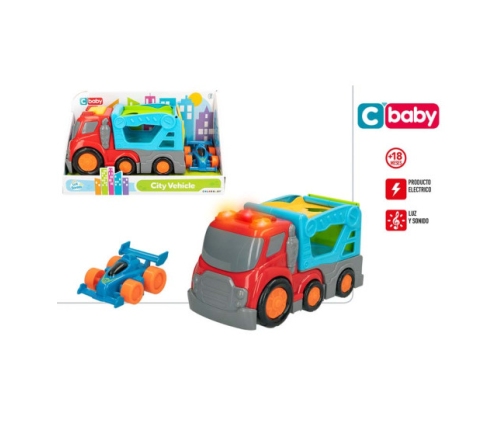 Auto treilers ar mašīnu  (gaisma, skaņa) no 18 men. CB47396