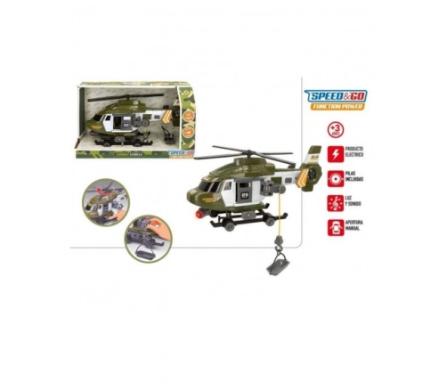 Вертолет  (инерция) (свет, звук)  Force 28 cm CB47518